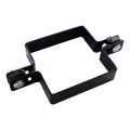 Välipaneelikiinnike aidanpaneeleille 100x100 mm musta 000-778 (1)