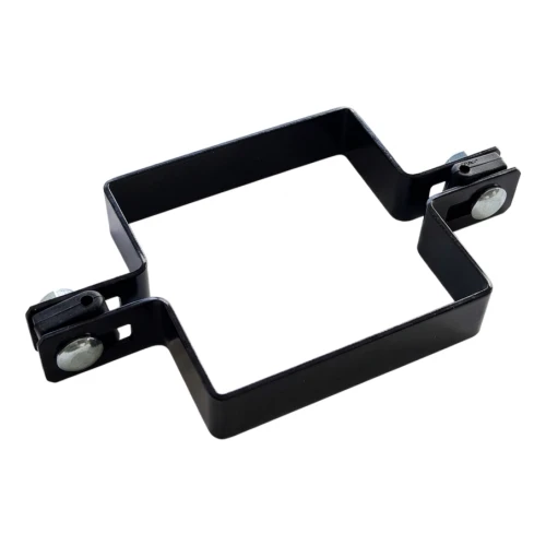 Välipaneelikiinnike aidanpaneeleille 100x100 mm musta 000-778 (1)