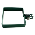 Pääteholkki aitapaneeleille 100x100 mm vihreä 000-783 (2)