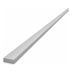 Alumiininen lattarauta 15×5 mm – tasaprofiili EN AW-6060 L=2000 mm