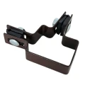 Nurkkakiinnike aidanpaneeleille 60x40 ruskea GPV-700-10 (1)