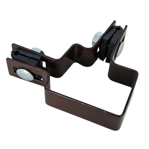 Nurkkakiinnike aidanpaneeleille 60x40 ruskea GPV-700-10 (1)
