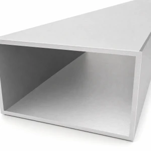 Alumiiniputki suorakaide 80×140×4 mm – suljettu profiili L=2000 mm EN AW-6060