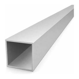 Neliöputki alumiini 45×45×2 mm EN AW-6060 – pituus 2000 mm