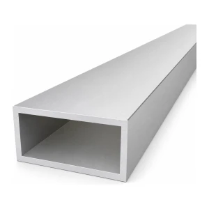 Suorakulmainen alumiiniputki 40×80×4 mm – suljettu profiili L=2000 mm