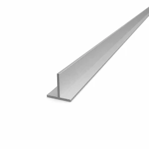 Alumiiniprofiili T 25×25×2 mm – T-profiili EN AW-6060, L=2000 mm