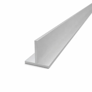Alumiiniprofiili T-muoto 40×40×4 mm EN AW-6060, pituus 2000 mm