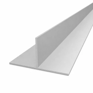Alumiiniprofiili EN AW-6060 – T-profiili 100×50×2 mm, pituus 2000 mm