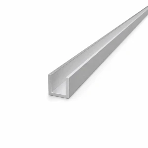 Alumiininen U-profiili 20×20×2 mm – C/U-profiili pituus 2000 mm