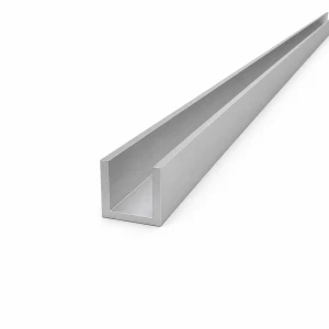 Alumiiniprofiili C/U 25×25×3 mm – EN AW-6060 L=2000 mm
