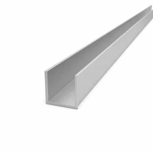 Alumiinikouru 30×30×2 mm – C/U-profiili EN AW-6060, pituus 2000 mm
