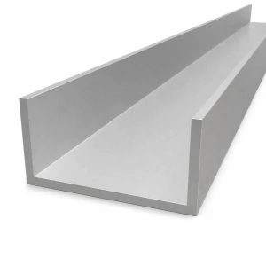 Alumiininen U-profiili 100×50×5 mm – C/U-profiili EN AW-6060 L=2000 mm