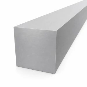 Täysi neliöprofiilin alumiinisauva 70×70 mm – duralumiini 2017A T4, L=2000 mm