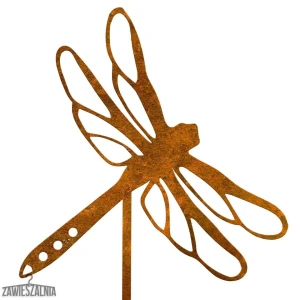Zawieszalnia – puutarhadekoraatio Sudenkorento corten-teräksestä XL 19×99 cm