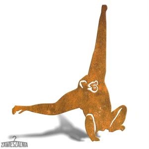 Puutarhakoriste – puutarhadekoratiivi Gibbon XXL 111 cm, corten-teräs