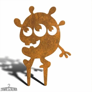 Puutarhakoriste – Hirviömäinen Hirviö Reni corten-teräs 27×38 cm
