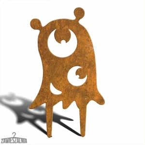 Jetu puutarhakoriste Hirviö – corten-teräskoriste M 22×38 cm