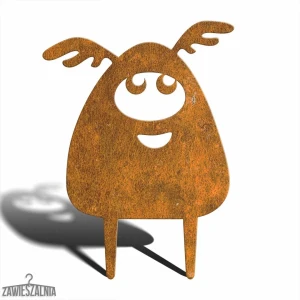 Zawieszalnia – puutarhakoriste Hirviö Apollo M 29×39 cm, Corten-teräs