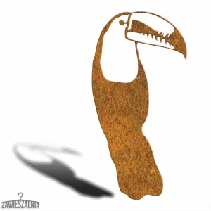 Zawieszalnia – puutarhakoriste Tukaani Corten-teräksestä L 23×45 cm