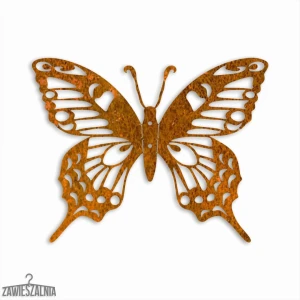 Zawieszalnia – 3D seinäkoriste Päiväperhonen M 30 cm corten-teräs