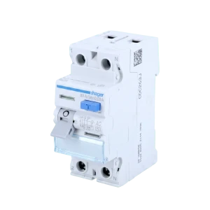 Hager CDA225J – vikavirtakytkin 1P+N 25A 30mA tyyppi A
