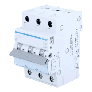 Hager MBN306E – ylivirtakatkaisija B 6A 3P 6kA