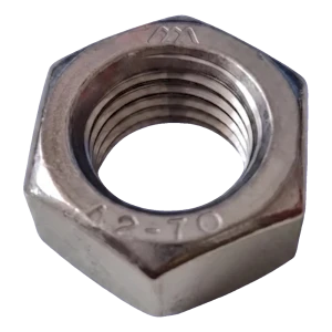 Kuusiomutteri M10 DIN 934 – ruostumaton teräs A2-70