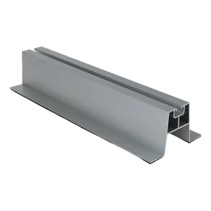 Alumiininen trapezimuoto H-60 EPDM-tiivisteellä 330 mm – aurinkopaneelien asennus trapezipeltikatolle