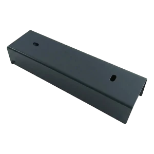 U-kisko aitaperustukselle 200×55 mm – sinkitty teräs, antrasiitti