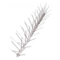 Lintupiikit 50 cm – karkotuslista 120 piikkiä/m, ruostumaton teräs