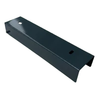 U-profiili aidan sokkelille 250×55 mm – sinkitty teräs, antrasiitti