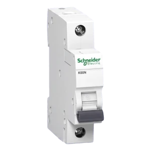 Schneider Electric K60N-C25-1 – ylivirtakatkaisija 1P 25A char. C 6kA Acti9