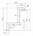Reunapuristin H30 musta anodisoitu – PV-päätypuristin L50 PV-03-02 (3)