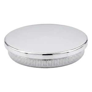 Litteä iskutulppa kaideputkeen Ø42,4 mm AISI 304 kiiltävä