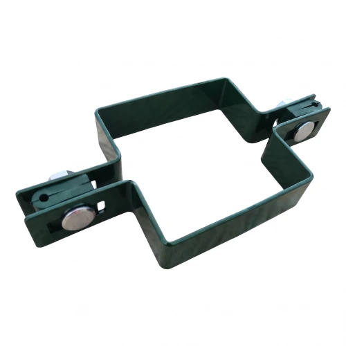 Aitapaneelin välipuristin neliömäinen 80×80 mm vihreä RAL 6005 001-614 (1)
