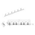 Hammasrima itsekannatteleviin liukuportteihin Muovi L1000X20 enintään 800 kg 000-204 (3)