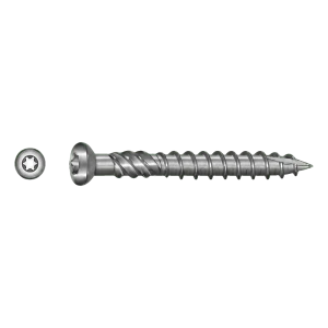 TOBSTEEL Terassiruuvi Quadra-Speed ART. 9001 A2 5,0×40 mm TX25