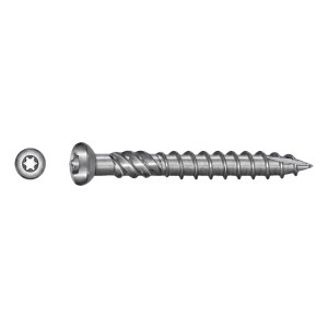 TOBSTEEL terassiruuvi Quadra-Speed ART. 9001 ruostumaton teräs C1 – 5,0 x 50 mm TX25