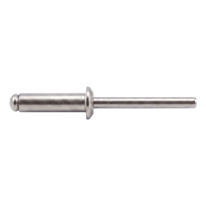 Ruostumaton A4/A4 Vetoniitti ISO 15983 4,0×12 mm – litteä kanta, avoin – laatikko 500 kpl