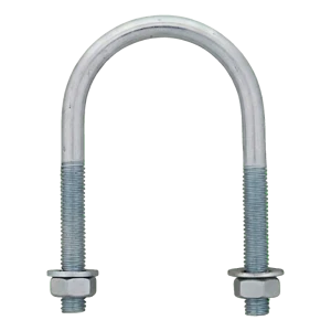 U-pultti putkelle (putkenkiristin) sinkitty M10 × 77 mm, 2 1/2" putkelle