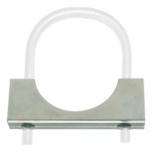Liitin U-pultille putkelle, sinkitty, Ø10 × 115 mm, 4" putkelle