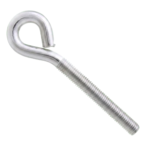 Silmukkaruuvi, konekierre metrisellä kierteellä, sinkitty, M10×250 mm
