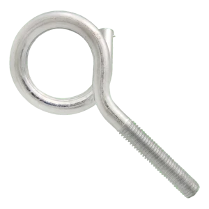 Keinukoukku metrisellä kierteellä, sinkitty M10×80 mm