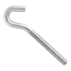 Ruuvikoukku metrisellä kierteellä, sinkitty M6×80 mm