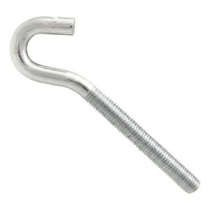 Ruuvikoukku metrisellä kierteellä, sinkitty M10×120 mm