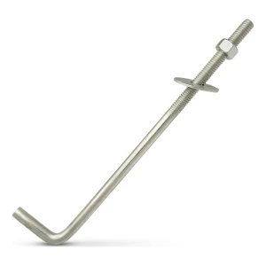 L-ankkuripultti (taivutettu kierretanko) M12×450 mm – sinkitty