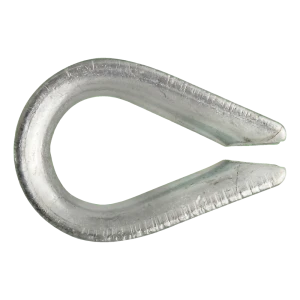 Vaijerikoussi, sinkitty, 4 mm vaijerille – DIN 6899 B