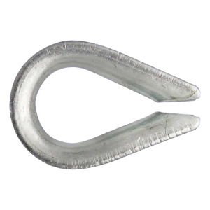 Vaijerikoussi, sinkitty, 24 mm vaijerille – DIN 6899 B
