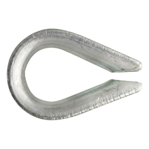 Vaijerikoussi, sinkitty, 8 mm vaijerille – DIN 6899 B
