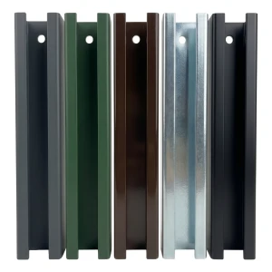 Paneeliaidan tolppaliitin 60×40 mm – vihreä RAL 6005